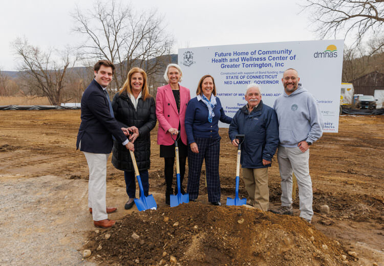 ground-breaking for the Community Health and Wellness Center of Greater Torrington